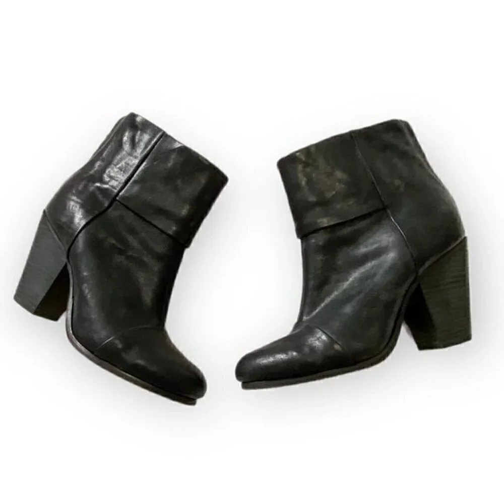 Rag and Bone Boots, Newbury Ankle Boots, Black‎